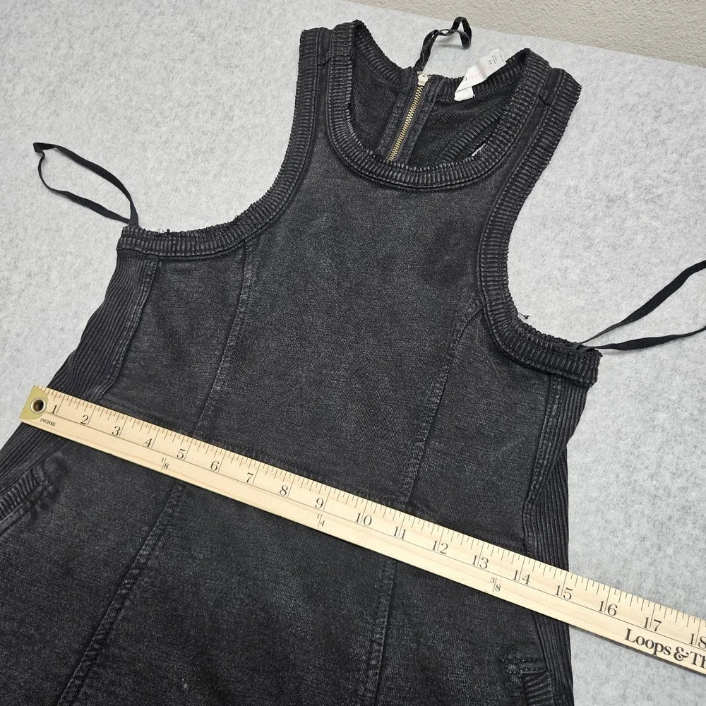 Daily Practice by Anthropologie Horizon Midi Black Dress Womens XS - Picture 6 of 11